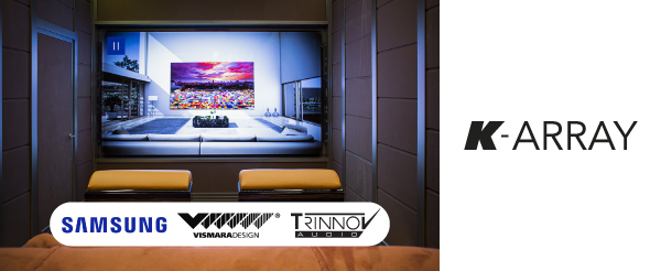 K-ARRAY дополняет системы домашнего кинотеатра Luxury LED for Home