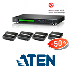 Акция! Комплект коммутационных устройств ATEN для видеостен со скидкой 50%