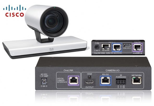 Новые решения OneLINK™ Vaddio™ расширяют возможности камер Cisco Telepresence Systems