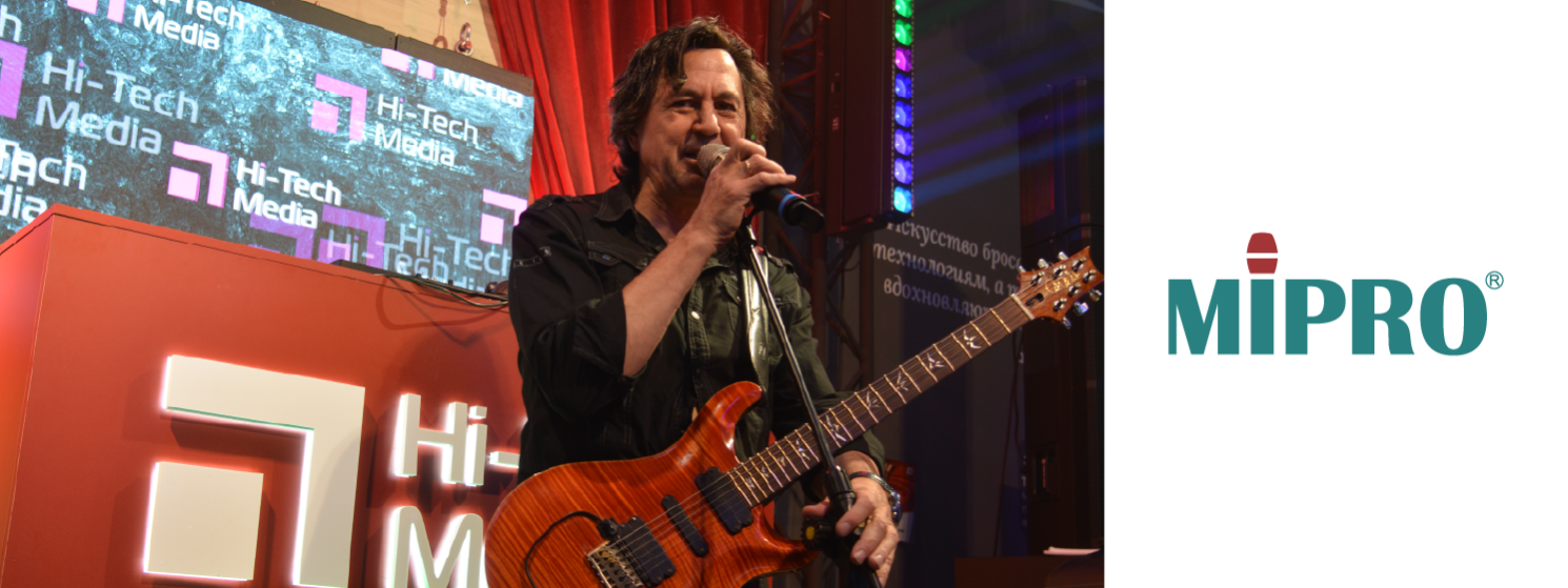 Дмитрий Малолетов использует радиосистемы MIPRO для концертных выступлений