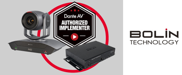 Первые в мире PTZ-камеры с чипом Dante AV Ultra™ впервые представлены в России