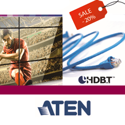 Скидка 20% на комплекты HDBaseT Aten