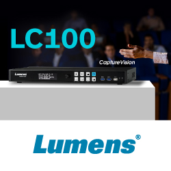 Новый 2-канальный HD-рекордер и потоковый медиапроцессор Lumens LC100
