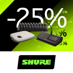 Акция на беспроводную конференц-систему Shure, анонс