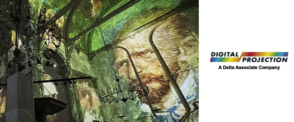 Digital Projection создает 360° шедевр для выставки «Винсент встречает Рембрандта»