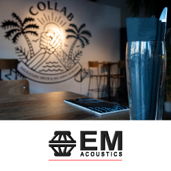 EM Acoustics как связующее звено в коллаборации музыки и пивоварения в баре Уолтхэмстоу