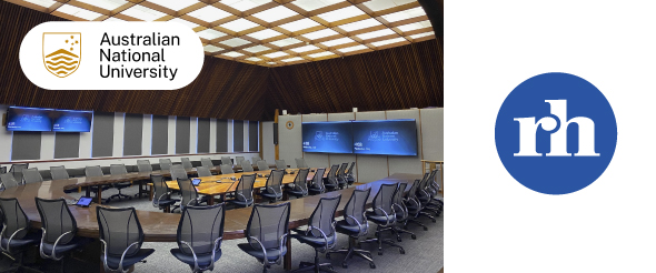 Идеальный звук с Renkus Heinz теперь и на самых важных деловых встречах в Австралийском национальный университете.