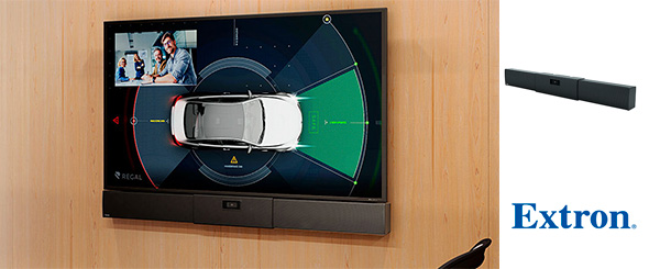 Первый регулируемый по ширине саунд-бар Extron