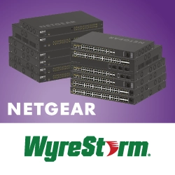 Коммутаторы NETGEAR доступны в России в решениях WyreStorm, анонс