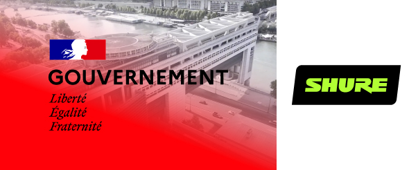 Министерство экономики и финансов Франции выбирает Shure MXCW