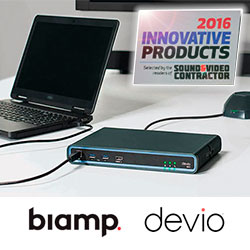 Система Devio Biamp получает награду, как инновационный продукт года