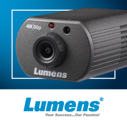 Новая компактная 4К IP-камера Lumens VC-BC301P