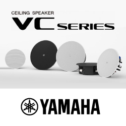 Yamaha представляет новую серию потолочных громкоговорителей - VC-анонс