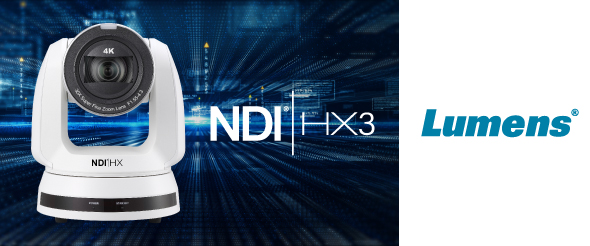 Lumens объявляет о поддержке NDI|HX3 в новой PTZ-камере VC-A71SN