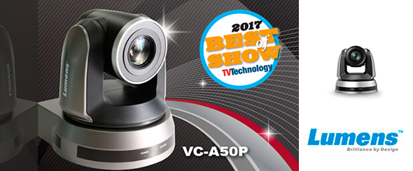 Поворотная IP камера FullHD для конференций Lumens™ VC-A50P