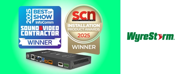Кодер WyreStorm NHD-510-TX получил две награды на InfoComm 2025 - рисунок 590 х 250 