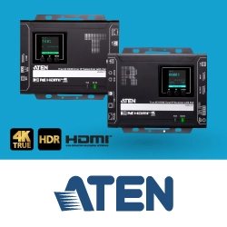 Приёмник и передатчик ATEN VE8962: передовая система AV-over-IP уже в продаже, анонс
