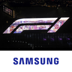 Сияние технологий Samsung на кровле Гран-при Формулы-1  - анонс