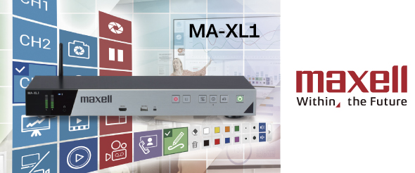Maxell MA-XL1 – записывайте, транслируйте и сохраняйте лекции удобным Вам способом