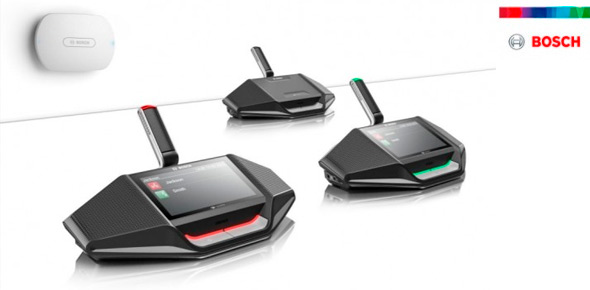 Новая версия ПО 1.50 для беспроводной конференц-системы Bosch Dicentis