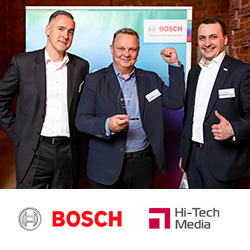 Хай-Тек Медиа – сразу две награды Bosch подтверждают наш высокий профессионализм