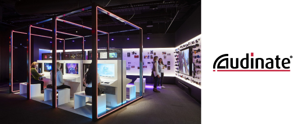 Иммерсивная экспозиция в Австралийском музее кинематографии вместе с Dante от Audinate