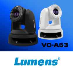 Новая поворотная камера VC-A53 от Lumens для видеоконференций, анонс