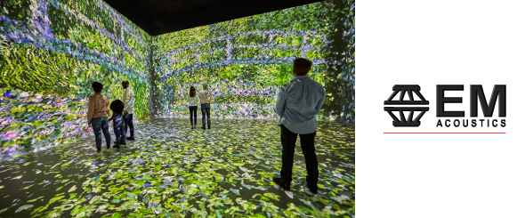 Погружение в искусство с EM Acoustics в лондонском центре Frameless