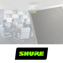 Новая версия прошивки потолочного микрофонного массива Shure MXA910 - 4.0.12