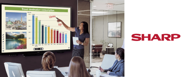 Новые интерактивные дисплеи Sharp 4K BIG PAD 