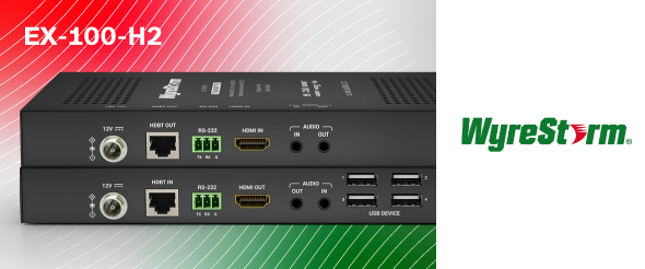 Новый удлинитель USB сигнала EX-100-H2 от Wyrestorm 