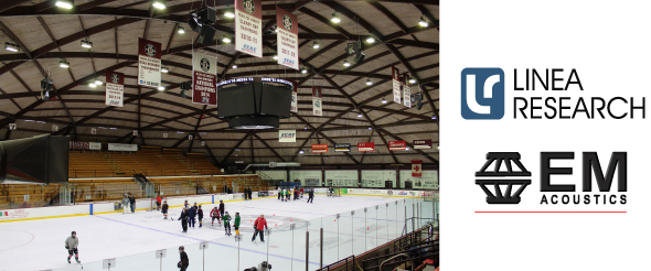 Хоккейная арена колледжа UNION выигрывает с Linea Research и EM Acoustics