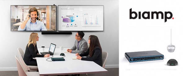 Biamp Devio – потолочная версия осовободит пространство на рабочем столе