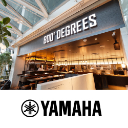 Yamaha поддерживает теплую атмосферу в ресторане 800° Degrees- анонс
