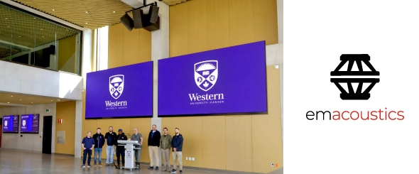 Сила звука в компактной форме: EM Acoustics преобразила зал университета