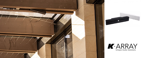 Идеальный звук K-array для роскошного отеля сети Mariott