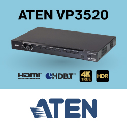 Новый 4K бесшовный матричный презентационный коммутатор с функцией управления от ATEN - анонс