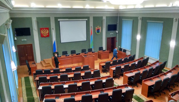 Система звукоусиления конференц-зала Законодательного Собрания Республики Карелия г. Петрозаводск