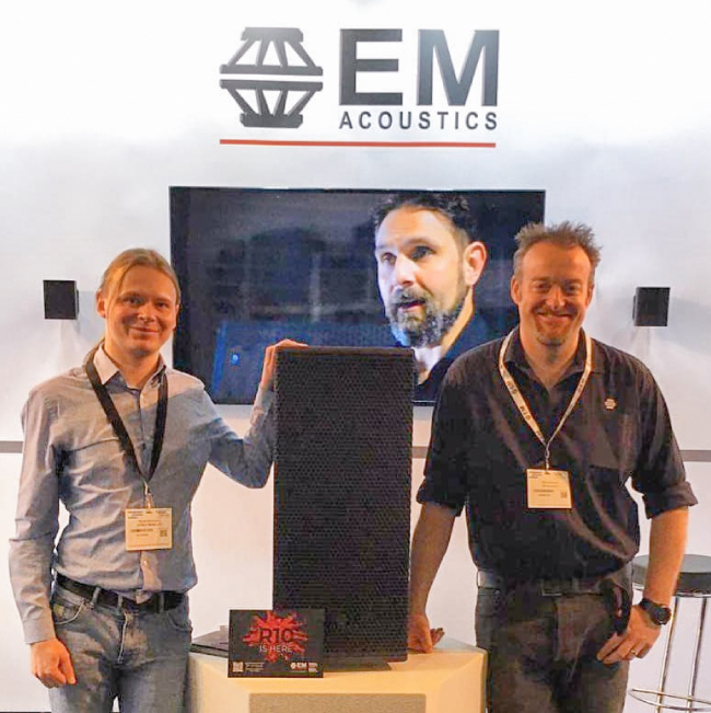 EM Acoustics получили награду от Pro Sound News Europe на ISE 2020