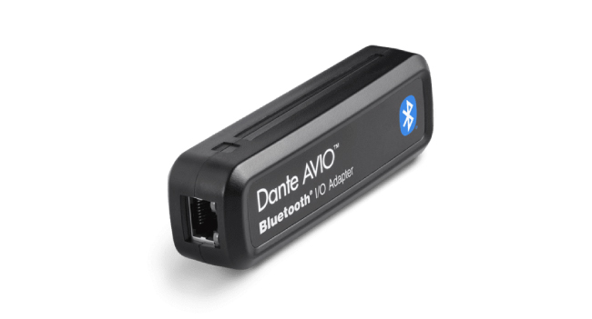Audinate Dante AVIO с Bluetooth
