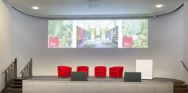 Shure, Королевское общество, конференц-зал