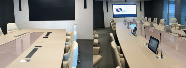 «Выдвижной» конференц-зал для агентства солнечной энергии