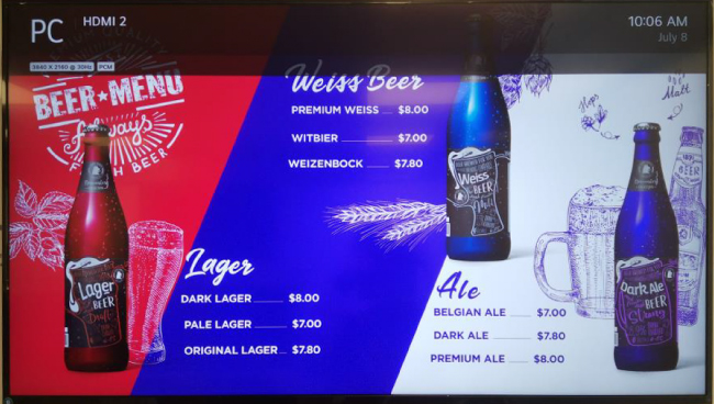 особенно актуально для менюбордов ресторанов 2