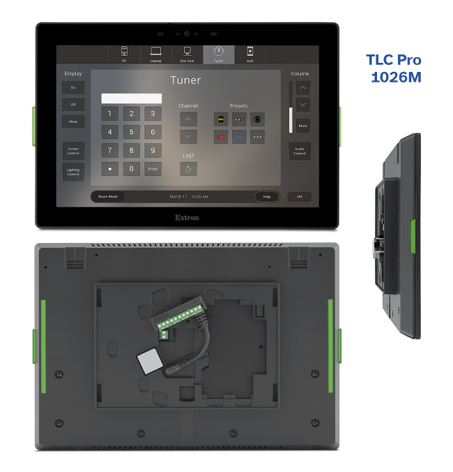 Предлагаются новые системы управления TLC Pro 526M, TLC Pro 726M и TLC Pro 1026M с диагональю экрана 5, 7 и 10 дюймов