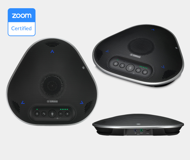 Спикерфон с подключением по USB и Bluetooth для офисов открытого типа и конференц-залов малого и среднего размера.