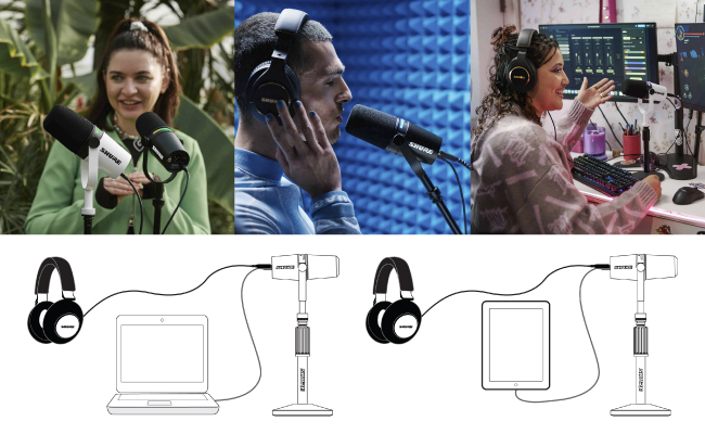 Микрофон Shure MV7+ для записи и потокового вещания нового уровня, фото-5