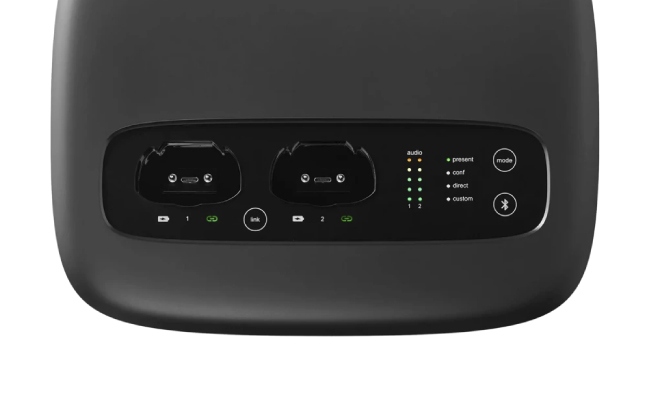 Точка доступа MXWAPXD2 имеет встроенные гнезда для зарядки и процессор IntelliMix DSP.