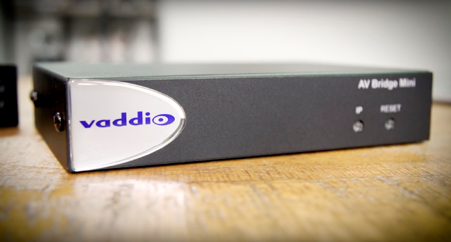 Компактная новинка в семействе AV Bridge производства Vaddio 