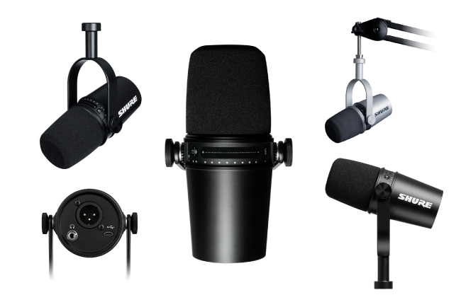 Shure MV7, внешний вид