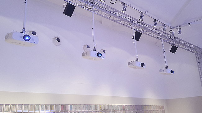 Крепления для проекторов Arakno на шоу в Милане